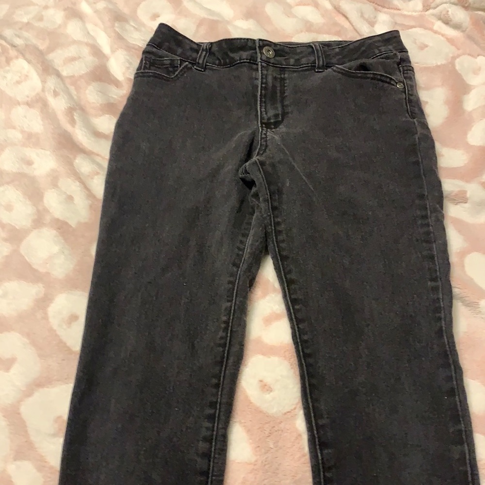 Girls size 14 black jeans